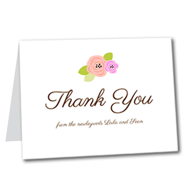 A Bloomed Occasion Thank You Card