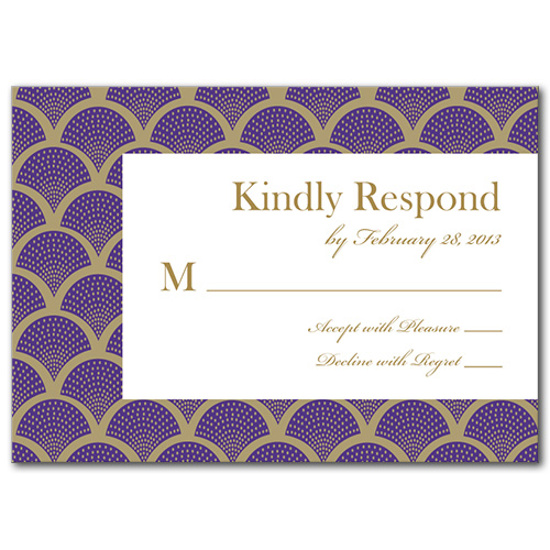 A Royal Gathering Response Card