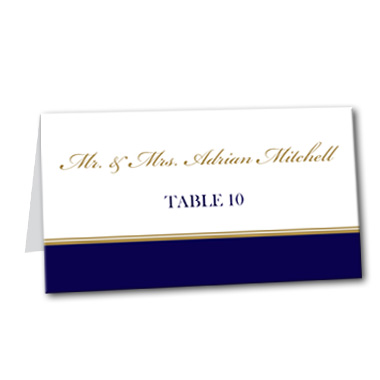 A Sailing Affair Table Card