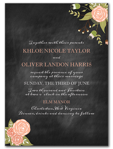 Adore You Wedding Invitation