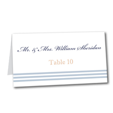 Airy Breeze Table Card