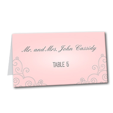Always and Forever Table Card
