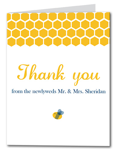 Bee's Knees Thank You Card