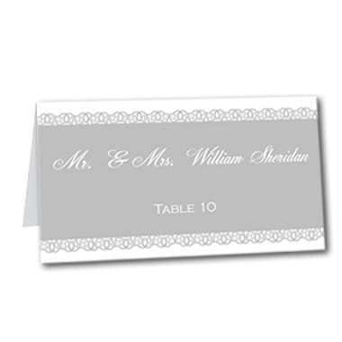 Boldy Stated Table Card
