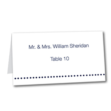 Contemporary Love Table Card
