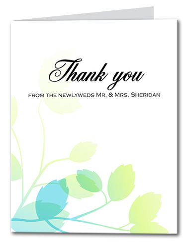Fairy Forest Thank You Card