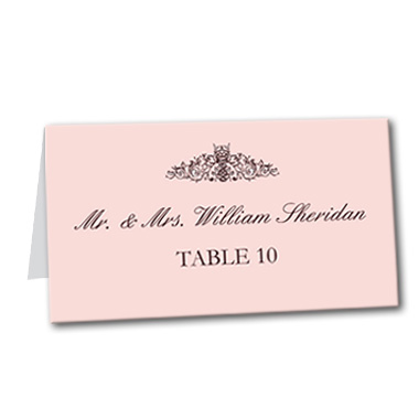 French Made Table Card