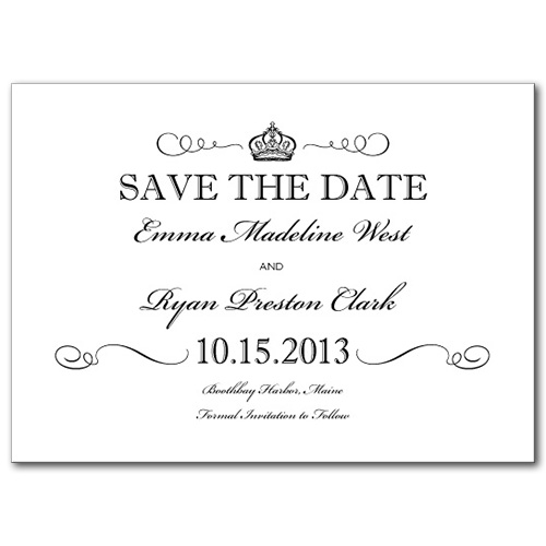 Grand Occasion Save the Date Card