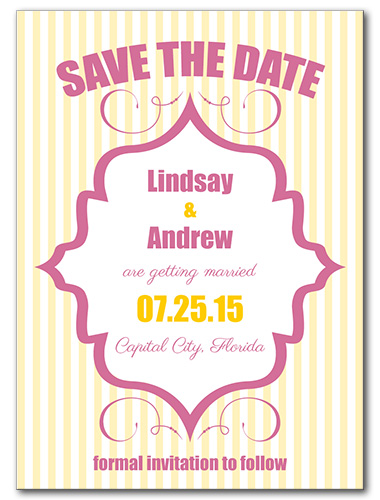 Hello Candy Save the Date