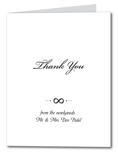 Infinite Love Thank You Card