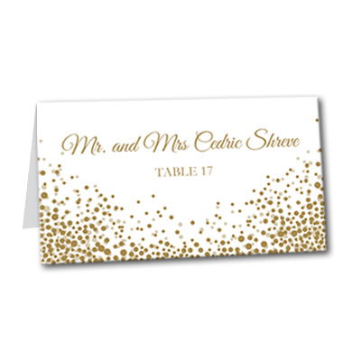 Let's Celebrate Table Card