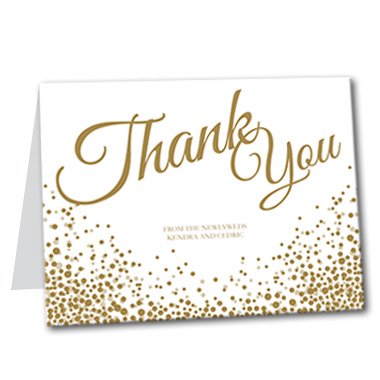 Let's Celebrate Thank You Card