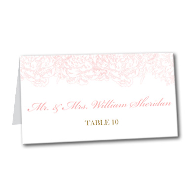 Light and Lovely Table Card
