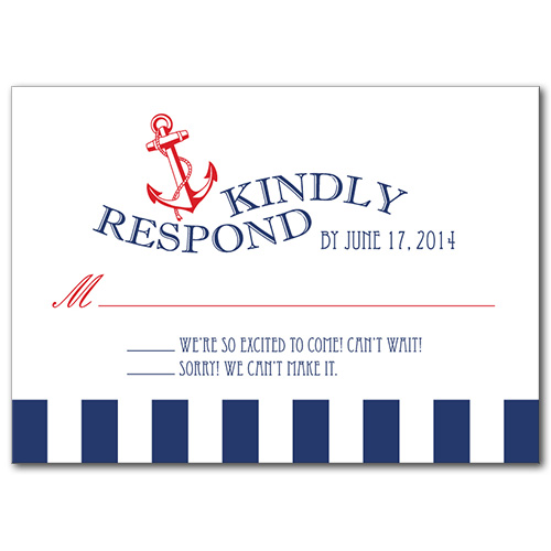 Maritime Fun Response Card