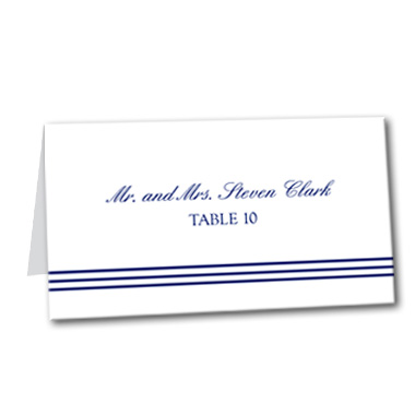 Seaside Style Table Card