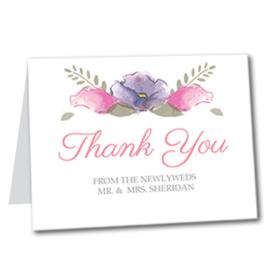 Spring Love Thank You Card