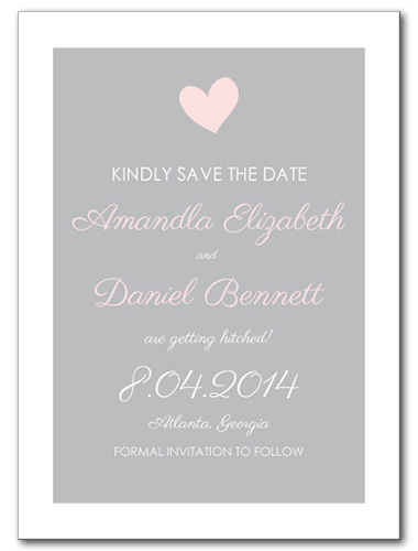 Sweet Promise Save the Date Card