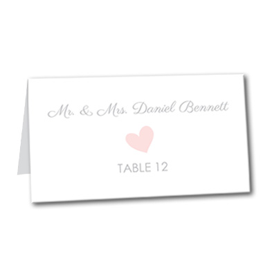 Sweet Promise Table Card