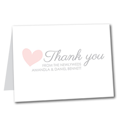 Sweet Promise Thank You Card
