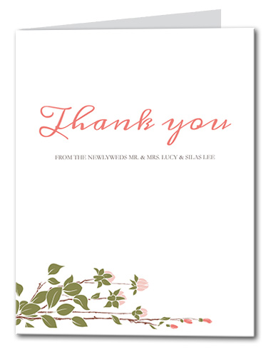 Sweet Spring Thank You Card