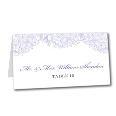 Truly Bloom Table Card