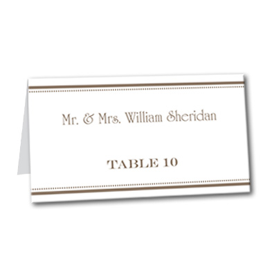 Truly Triple Table Card