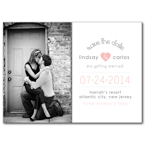 Young Love Save the Date Card
