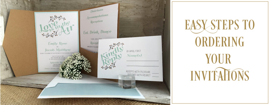 How to order wedding invitations