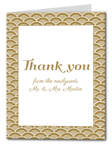 A Festive Event Thank You Card