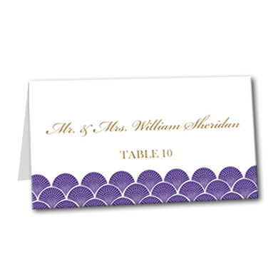 A Royal Gathering Table Card