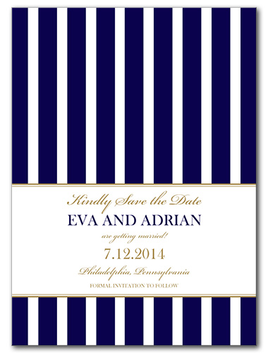 A Sailing Affair Save the Date Card