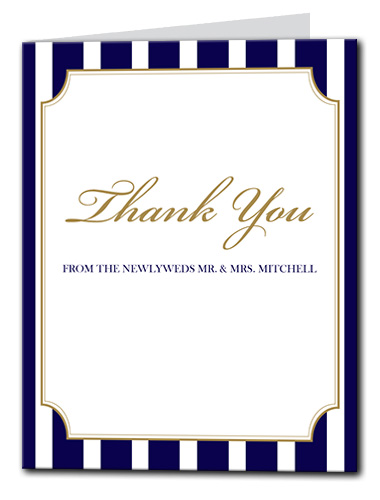 A Sailing Affair Thank You Card