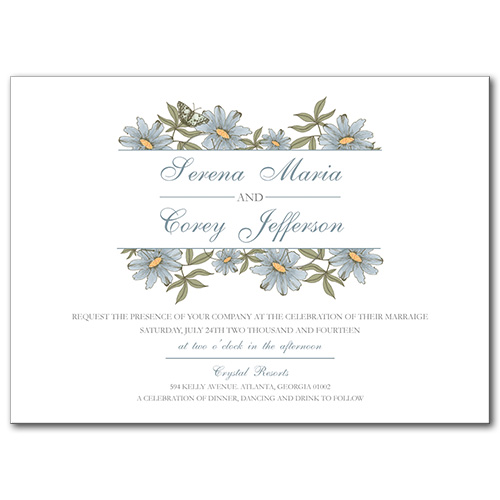 A Spring Fling Wedding Invitation