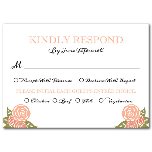 Adore You Response Card