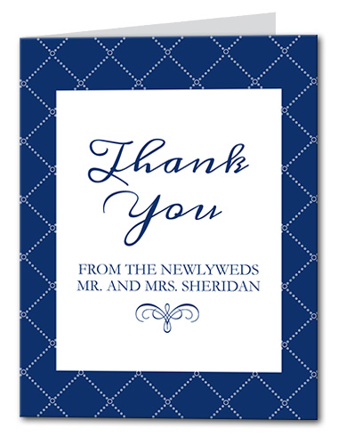 Aquatic Arrangment Thank You Card