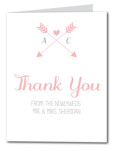 Artistic Arrow Thank You Card