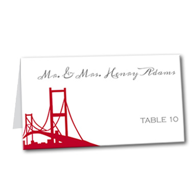 Bay Bridge Bay Table Card