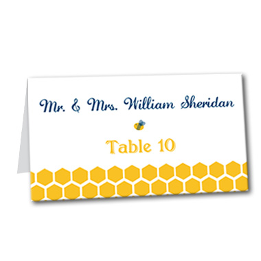 Bee's Knees Table Card