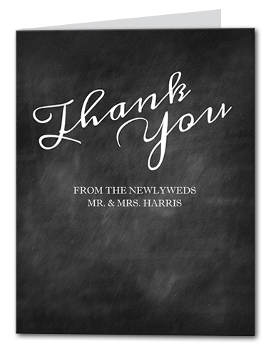 Blackboard Fun Thank You Card