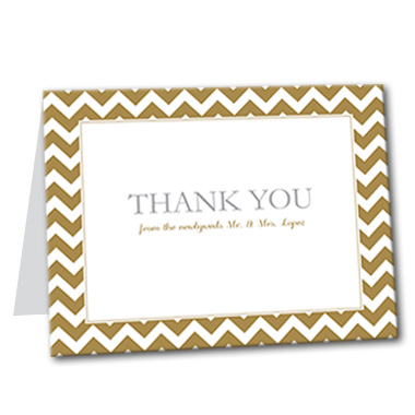 Classic Celebration Thank You Card