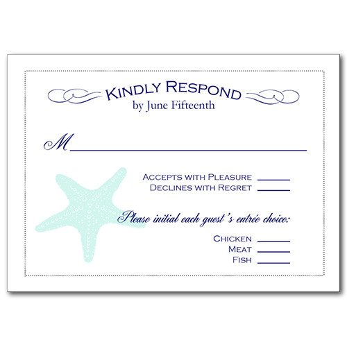 Coastal Breeze Response Card