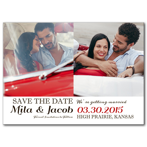 Cruising Love Save the Date Card