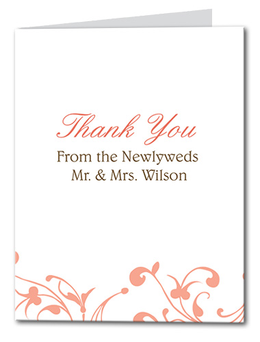 Delicate Destiny Thank You Card