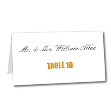 Divine Fall Table Card