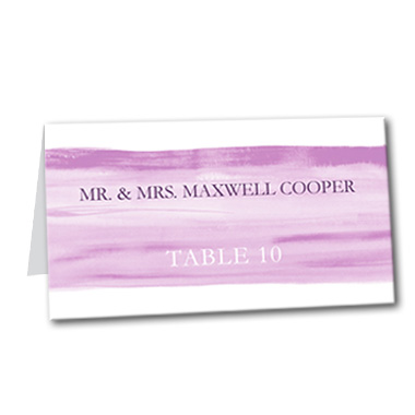 Everlasting Charm Table Card