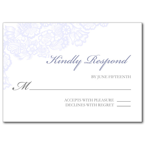 Floral Mystique Response Card