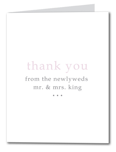 Forever and Always Thank You Card