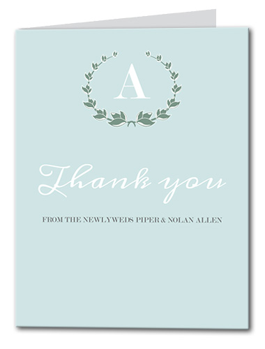 Fresh Mint Thank You Card