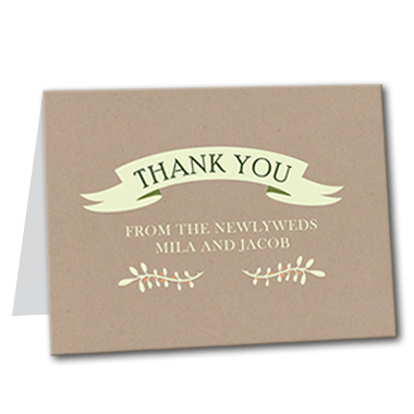 Garden Fresh Thank You Card