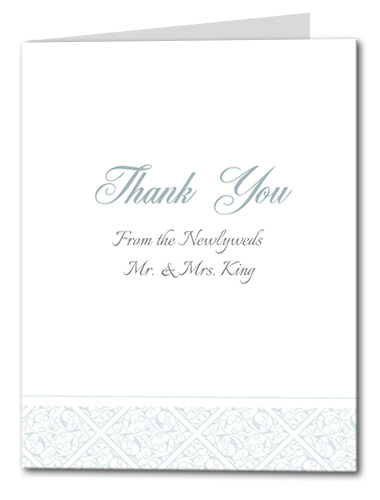 Gracious Glamour Thank You Card